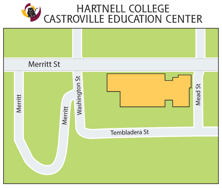 Castroville Location Map